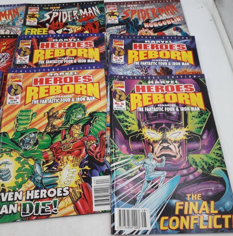 Marvel Collectors Edition Comics X-men, Fantastic Four, Wolverine 1997 gallery