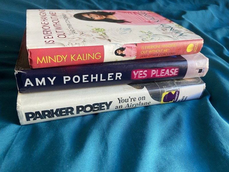 Lot of 3 Memoir Books Mindy Kaling Amy Poehler Parker Posey Hardcover Yes Please gallery