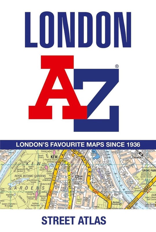 London A-Z Street Atlas: Detailed and Accurate Iconic Street Map of London by A-