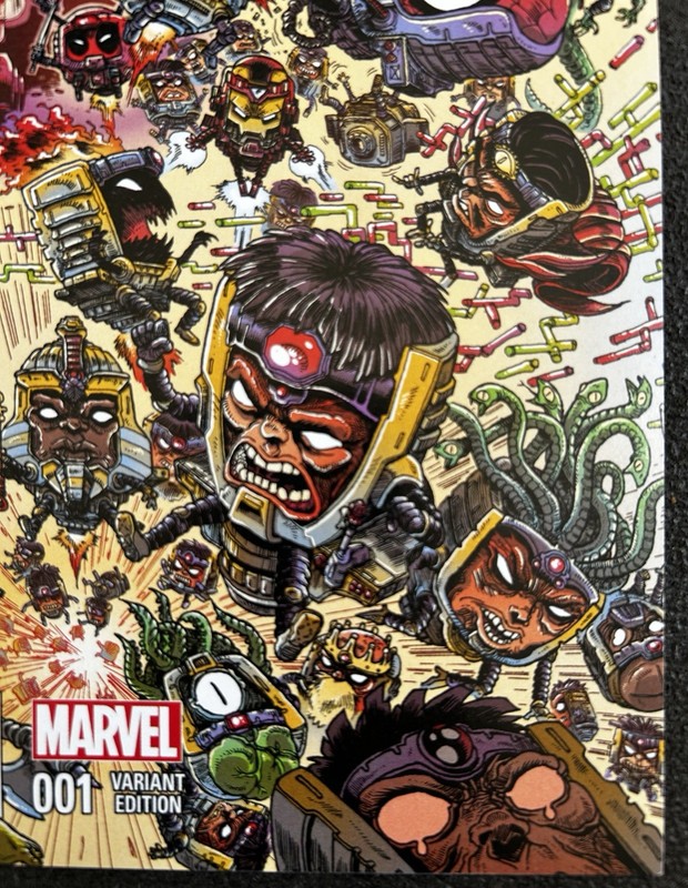 Secret Wars Battleworld #1 2015 1:25 James Stokoe Incentive Cover Variant B NM gallery