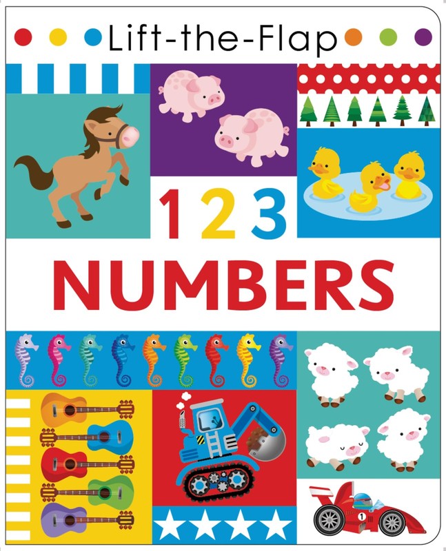 123 Numbers – Lift the Flap Activity Kids Books – Childrens Books, Toddler B…