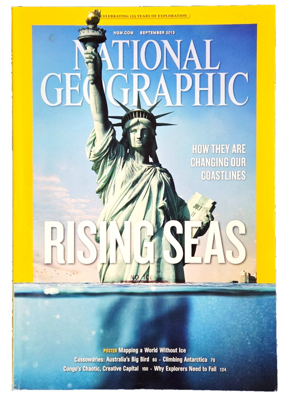 Rising Seas, How They Are Changing The Coastline – Sept 2013 National Geographic