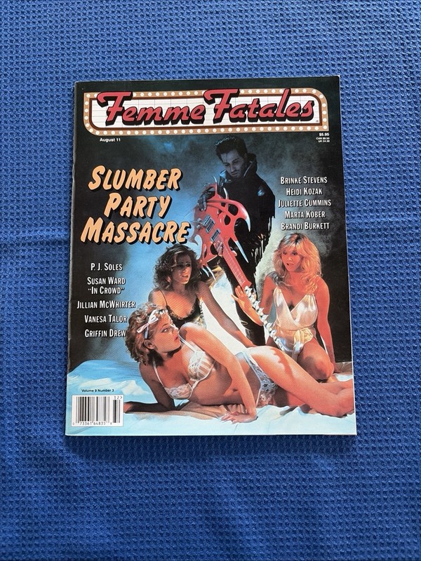 Femme Fatales Magazine Slumber Party Massacre Vol 9#3 LB2