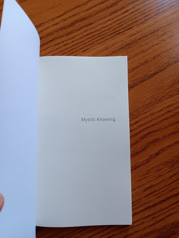 Poetry Book, Mystic Knowing gallery