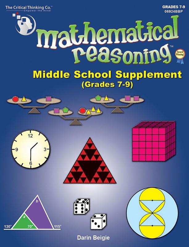 Mathematical Reasoning Middle School Supplement Workbook – Solving Non-Routi…
