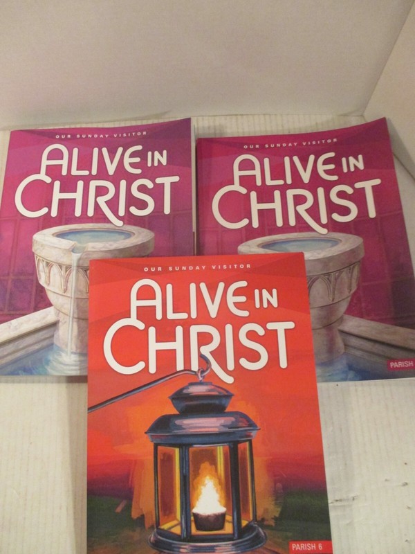 Alive in Christ School 3 books 2 5th grade 1 6th gallery