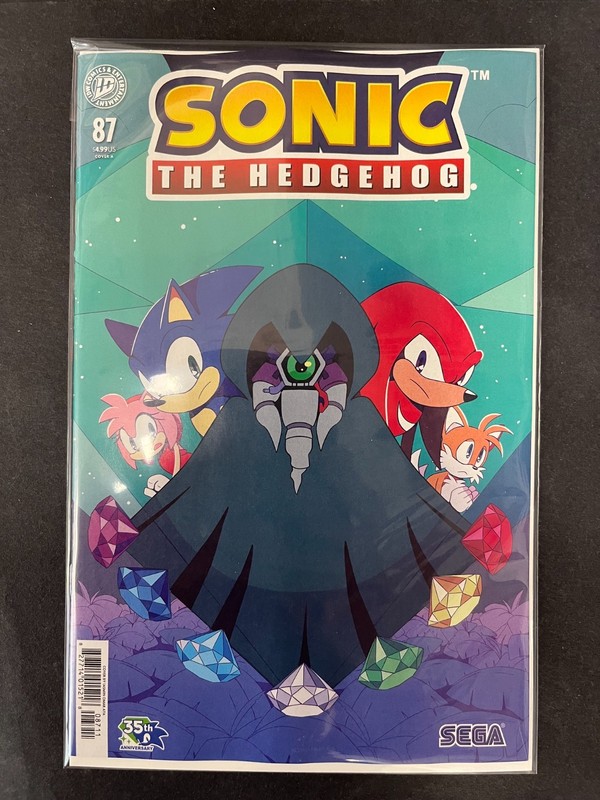SONIC THE HEDGEHOG #87 COVER A