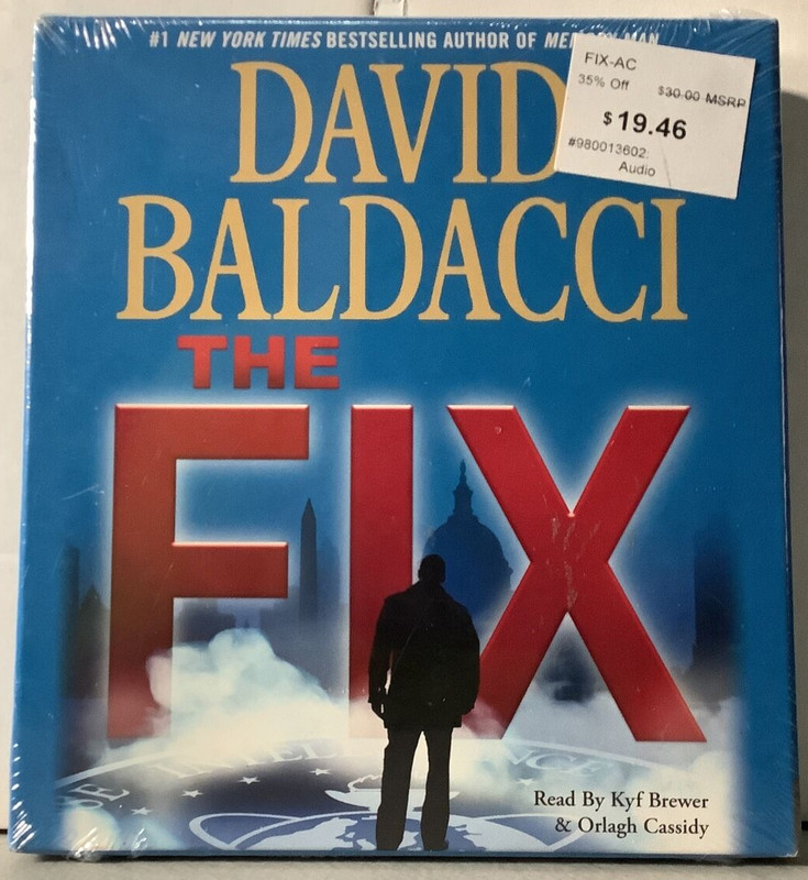 Memory Man Ser.: The Fix by David Baldacci (2017, Compact Disc, Abridged…