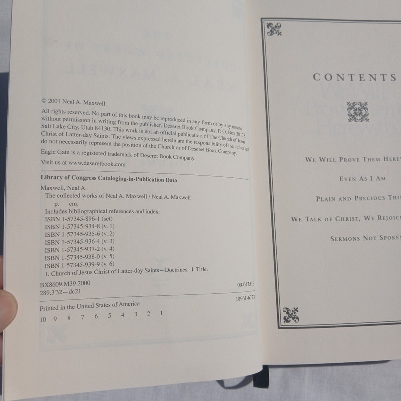 The Collected Works of Neal A Maxwell Volume 3. Good. No Marks, LDS, Mormons gallery