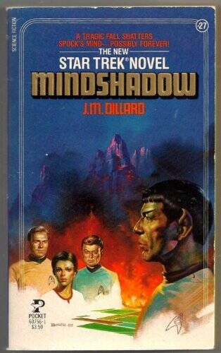 Mindshadow (Star Trek 27) – Mass Market Paperback By J M Dillard – VERY GOOD