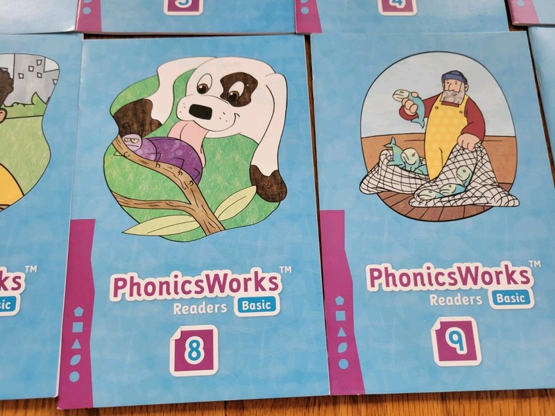 K12 PHONICS WORKS READERS BASIC LOT OF 11, Volumes 1-11 gallery