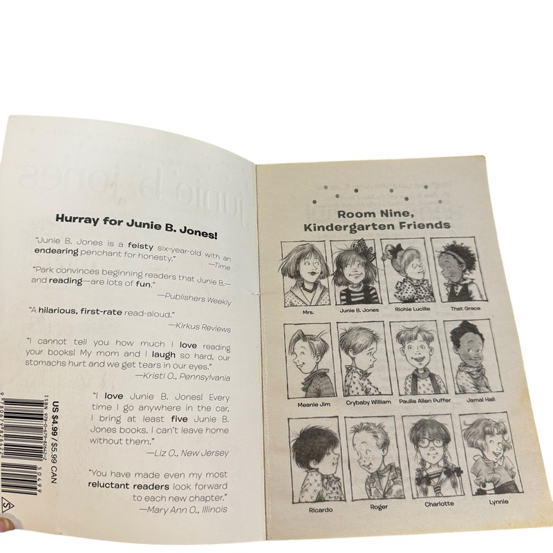 Junie B Jones Paperback Chapter Books #1 #4 #6 #8 Barbara Park Denise Brunkus gallery