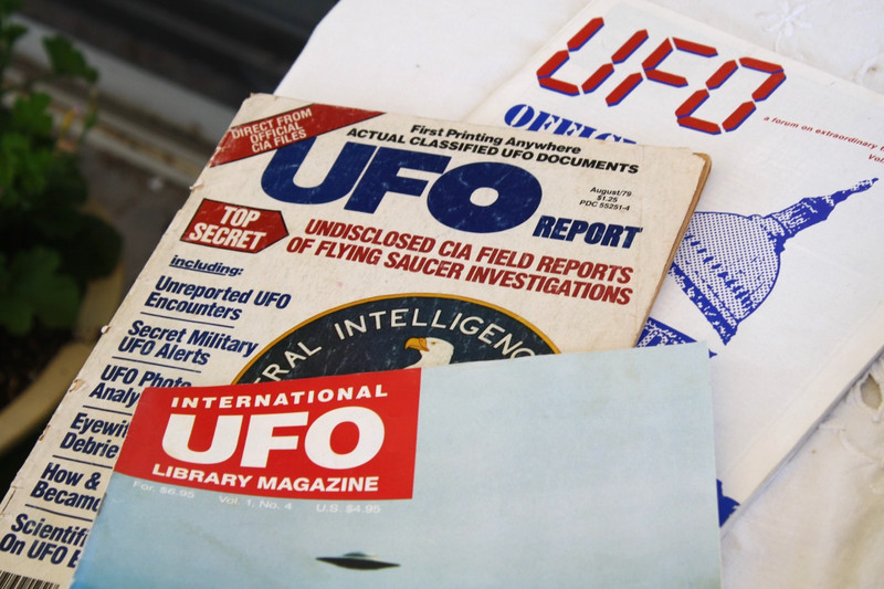 11 UFO vintage magazines, Vol,1 # 1, free shipping in U.S. gallery