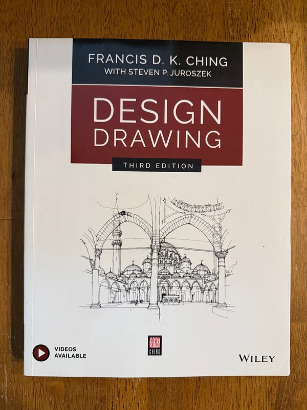 Design Drawing 3rd Edition by Francis D.K. Ching (English) Trade Paperback