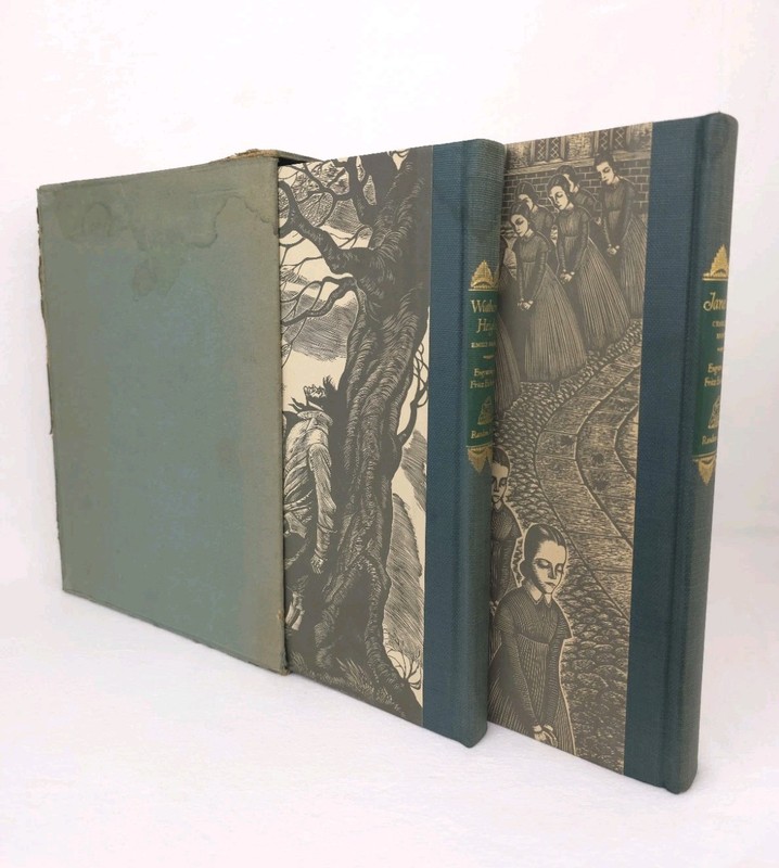 Jane Eyre & Wuthering Heights Set Emily Charlotte Bronte 1944