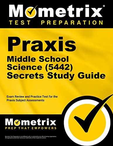 Praxis Middle School Science (5442) – Paperback, by Mometrix – Acceptable
