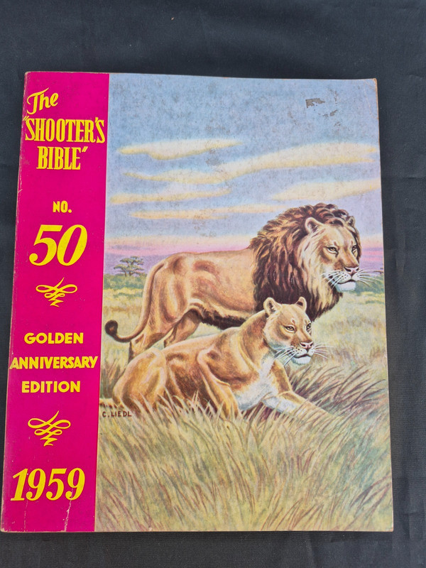 Vintage 1959 SHOOTER BIBLE 50th Edition Good Condition