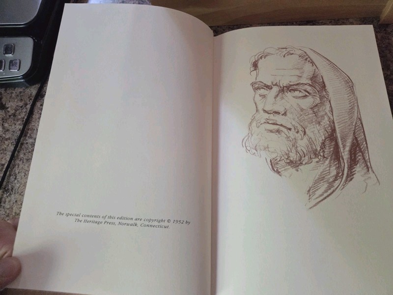 William Tell by Frederich Schiller Heritage press slipcase gallery