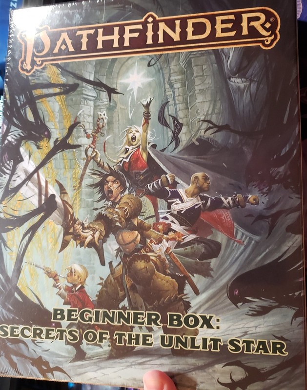 Pathfinder 2e Beginner Box: Secrets of the Unlit Star Game box 2026