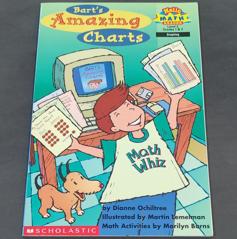 Bart’s Amazing Charts Hello Math Reader! Level 2 PB Scholastic Ochiltree