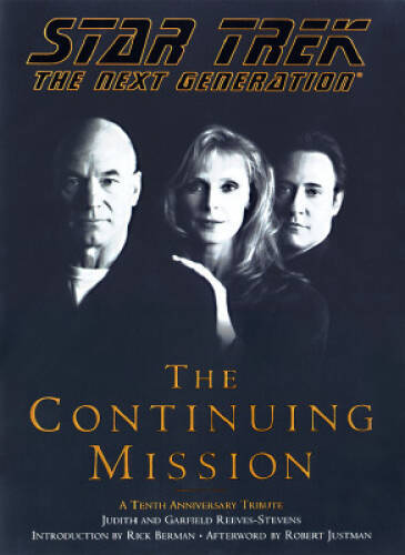 Star Trek The Next Generation: The Continuing Mission – Hardcover – GOOD