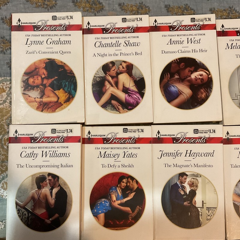 Lot Of 13 Harlequin Presents Paperback Romance Novels 2014-2015-2016 gallery