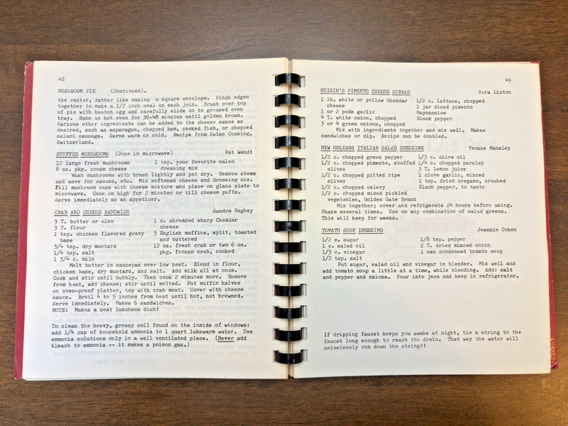 Cookbook Favorite Recipes 1982 Legionettes of Arabia Houston Texas TX Book gallery