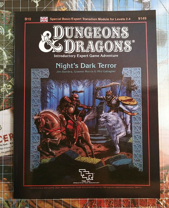 B10 Night’s Dark Terror – Dungeons & Dragons – D&D – AD&D
