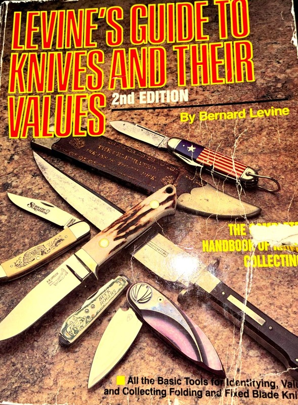 Levine’s Guide to Knives and Their Values 2nd Edition Bernard Levine Handbook