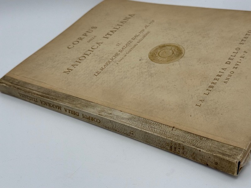 Corpus Della Maiolica Italiana II 1531-1535 Ballardini ~ Italian Pottery Plates gallery