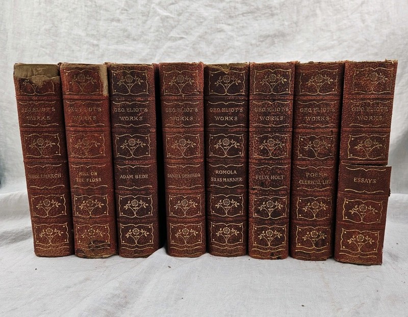 George Eliot’s Works – Early 1900s Dana Estes & Co- Illustrated Stirling Edition