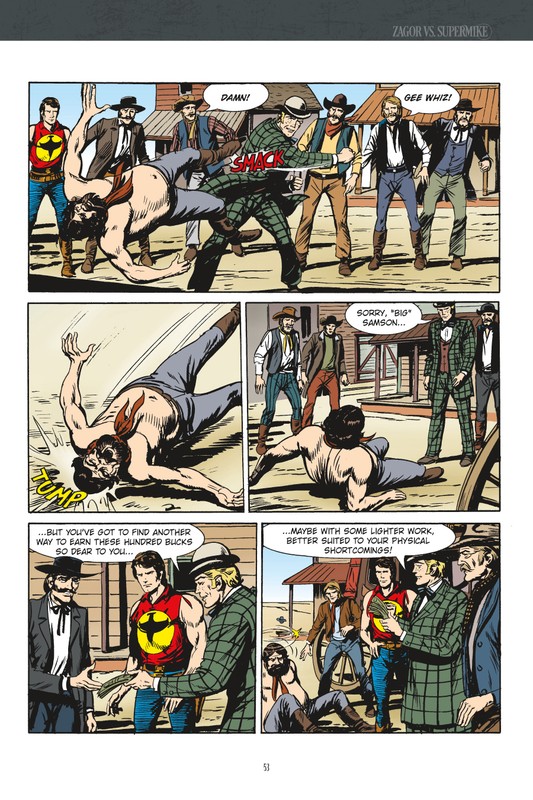 Zagor vs. Supermike (2017 Paperback), GN, Nolitta, Ferri, Rubini gallery