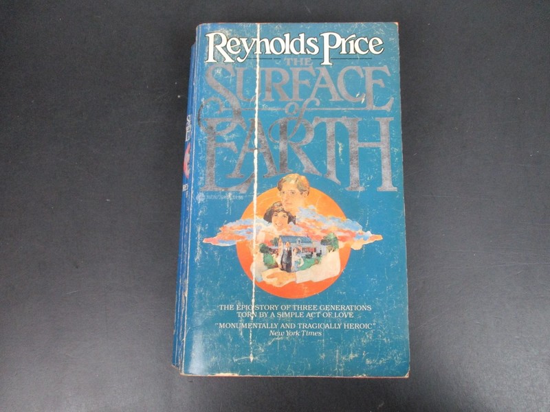 The Surface of Earth by Reynolds Price 1976 First Avon Printing Southern Saga PB