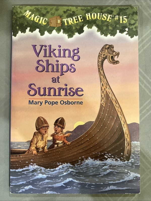 Magic Tree House #15 Viking Ships at Sunrise by Mary Pope Osborne (1998 Pb)