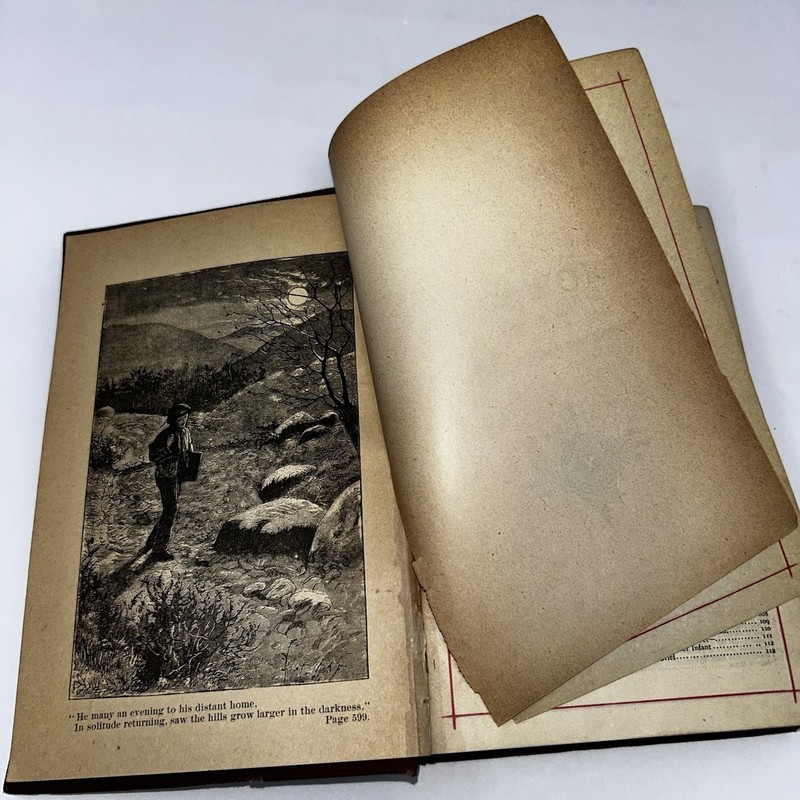 The Poetical Works of Wordsworth ~ c 1880’s T.Y. Crowell & Co Red Line Edition gallery