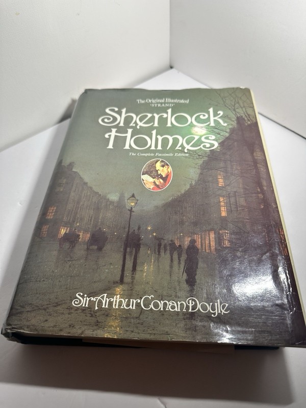 Sherlock Holmes: Original Illustrated STRAND Facsimile HC DJ Sidney Paget