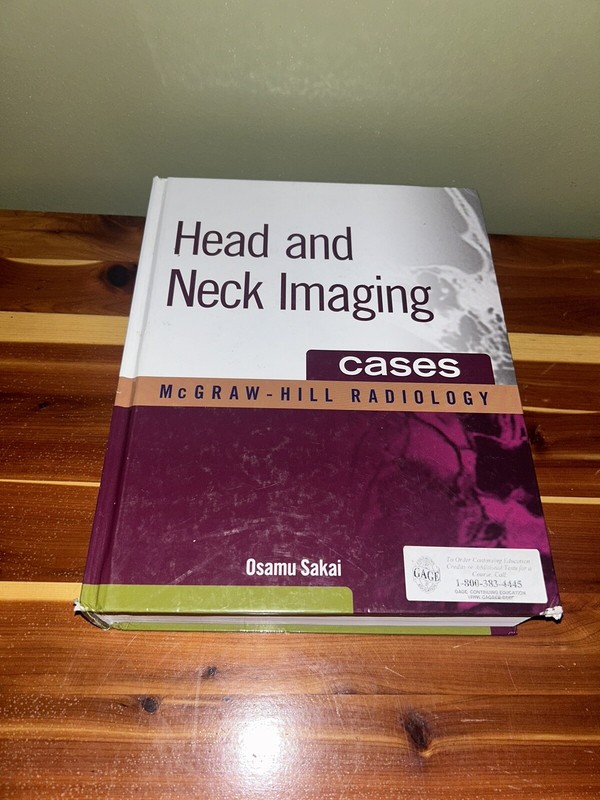 Head and Neck Imaging “Cases” McGraw-Hill Radiology Hardcover