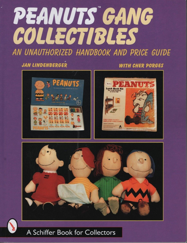 Peanuts Gang Collectibles by Jan Lindenberger a Schiffer Book 1998 1st brand new