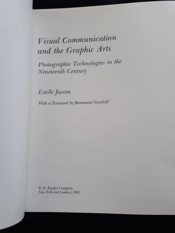 Visual Communication and the Graphic Arts Paperback Estelle Jussim gallery
