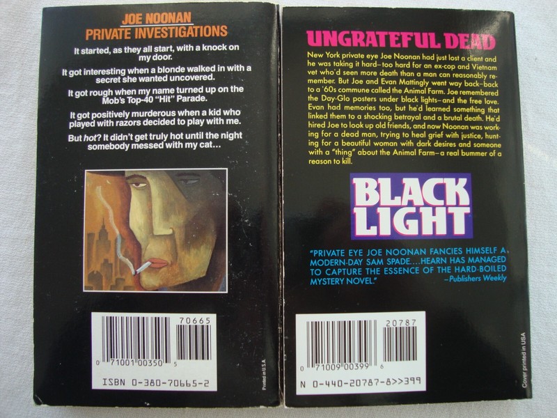 2 new DANIEL HEARN pb books BAD AUGUST fiction MYSTERY paperbacks thrillers RARE gallery