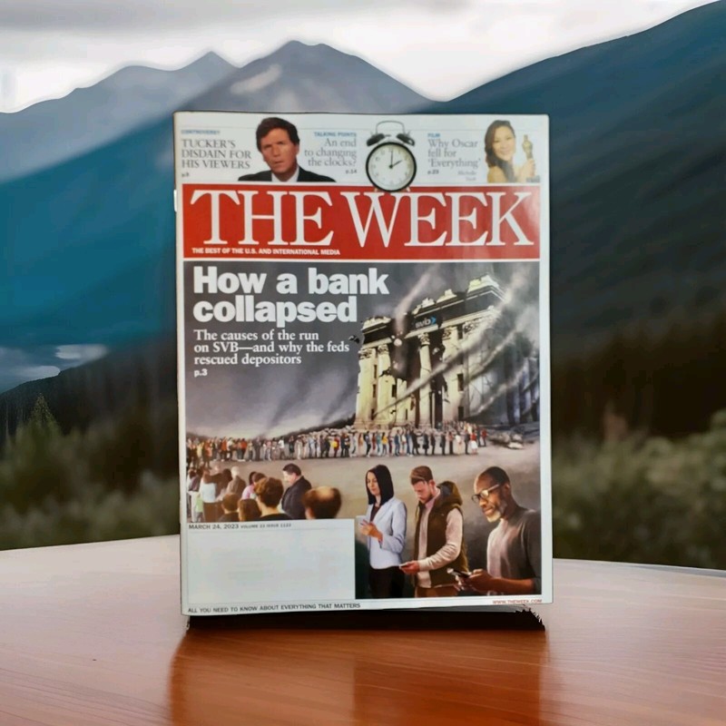 THE WEEK MAGAZINE.. MARCH 24, 2023 ISSUE.. HOW A BANK COLLAPSED..NEW