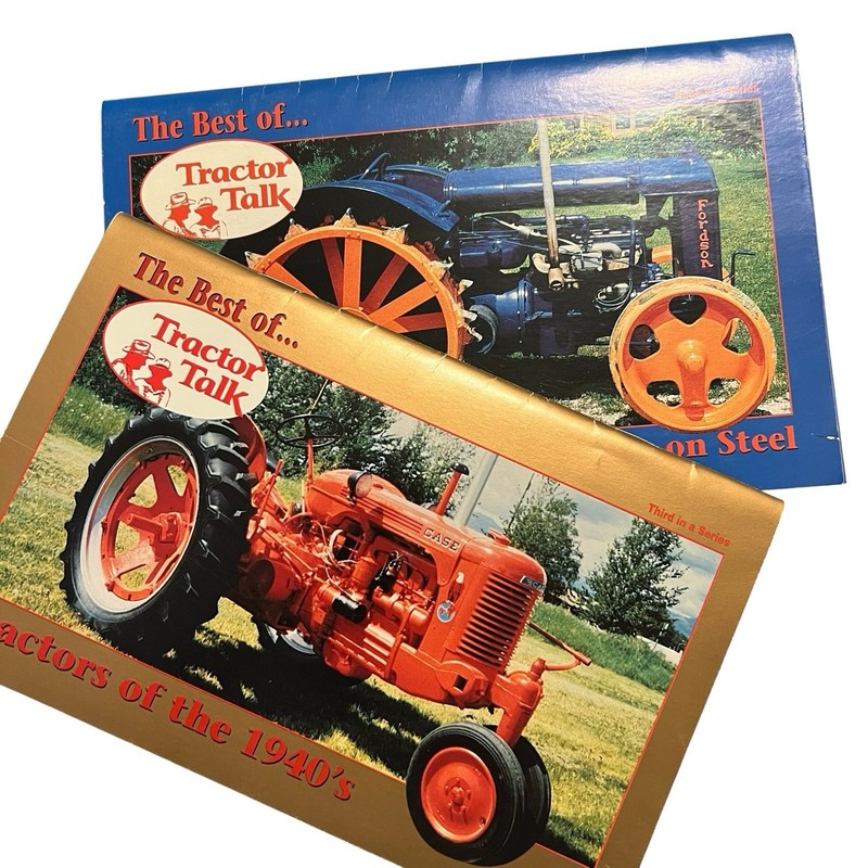 Lot of 2 Vintage“The Best Of Tractor Talk”Books 3 & 9 In The Series Old Tractors gallery