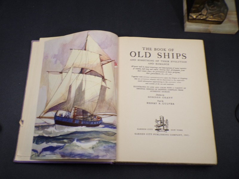2 book lotThe Book of Old Ships 1924 Antique & It’s Your Ship signed -Abrashoff