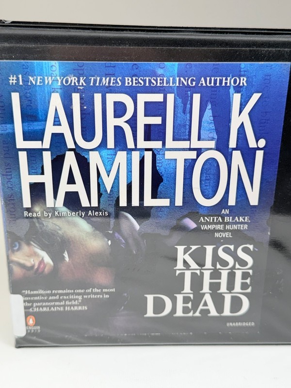 Kiss the Dead by Laurell K. Hamilton Audiobook CDs Unabridged 10 Discs
