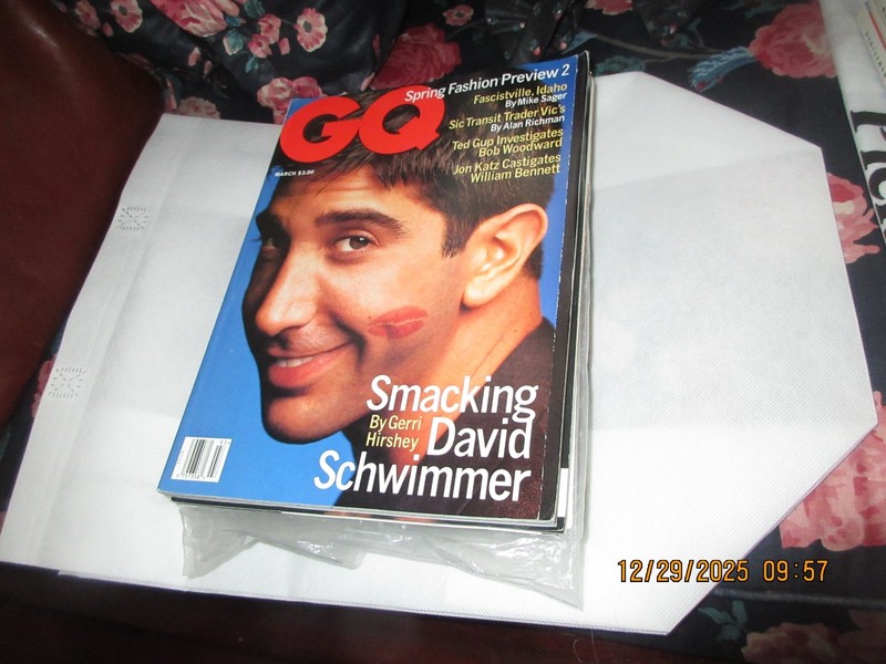 David Schwimmer , GQ Magazine , March , 1996 , Spring Fashion Preview 2