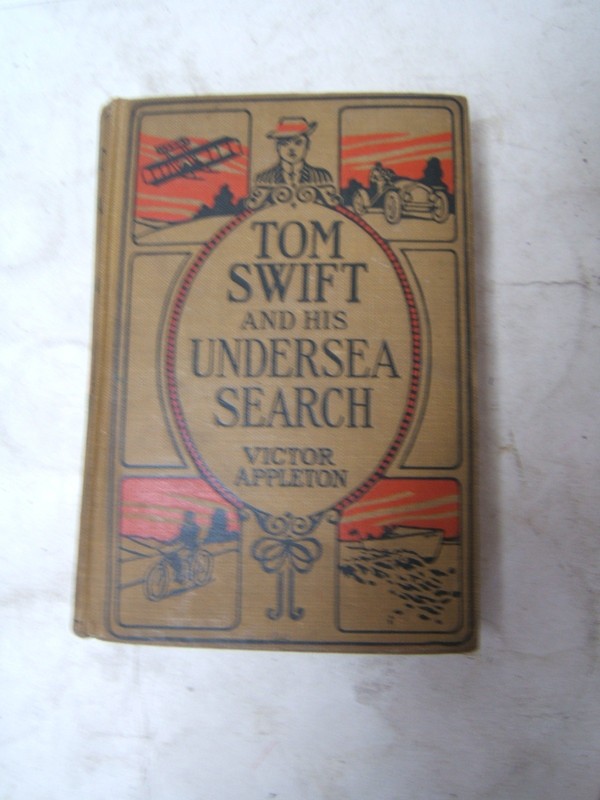Tom Swift and his Undersea Search Grosset & Dunlap Inc. 1920 Quad Cover 1st Ed