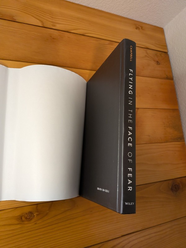 Flying in the Face of Fear Kim Campbell Hardcover First Edition 1st Print A-10 gallery
