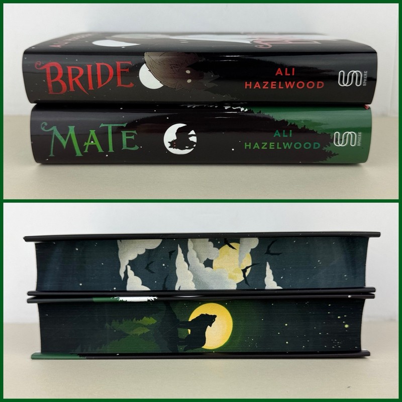 Ali Hazelwood Bride & Mate Afterlight Special Edition Set + Alt Dust Jackets gallery