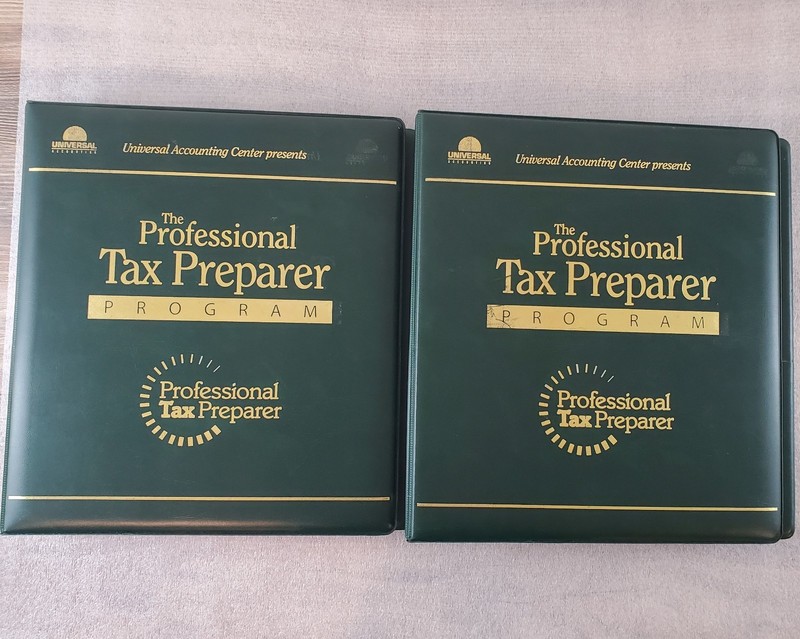 The Professional Tax Preparers Program Books Modules 3 & 4 Universal Accounting