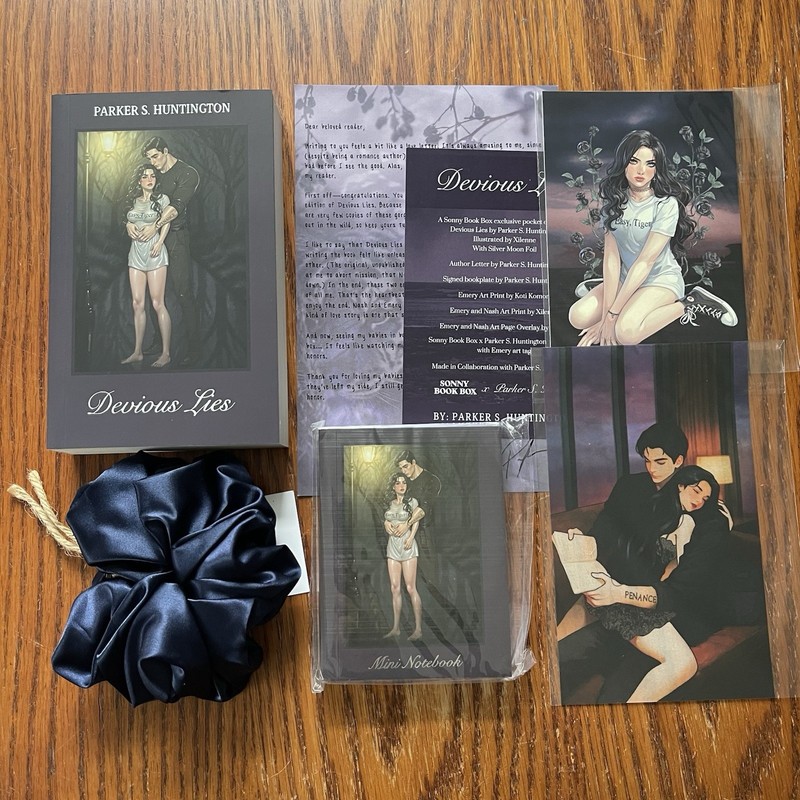Sonny Book Box Parker S Huntington Devious Lies